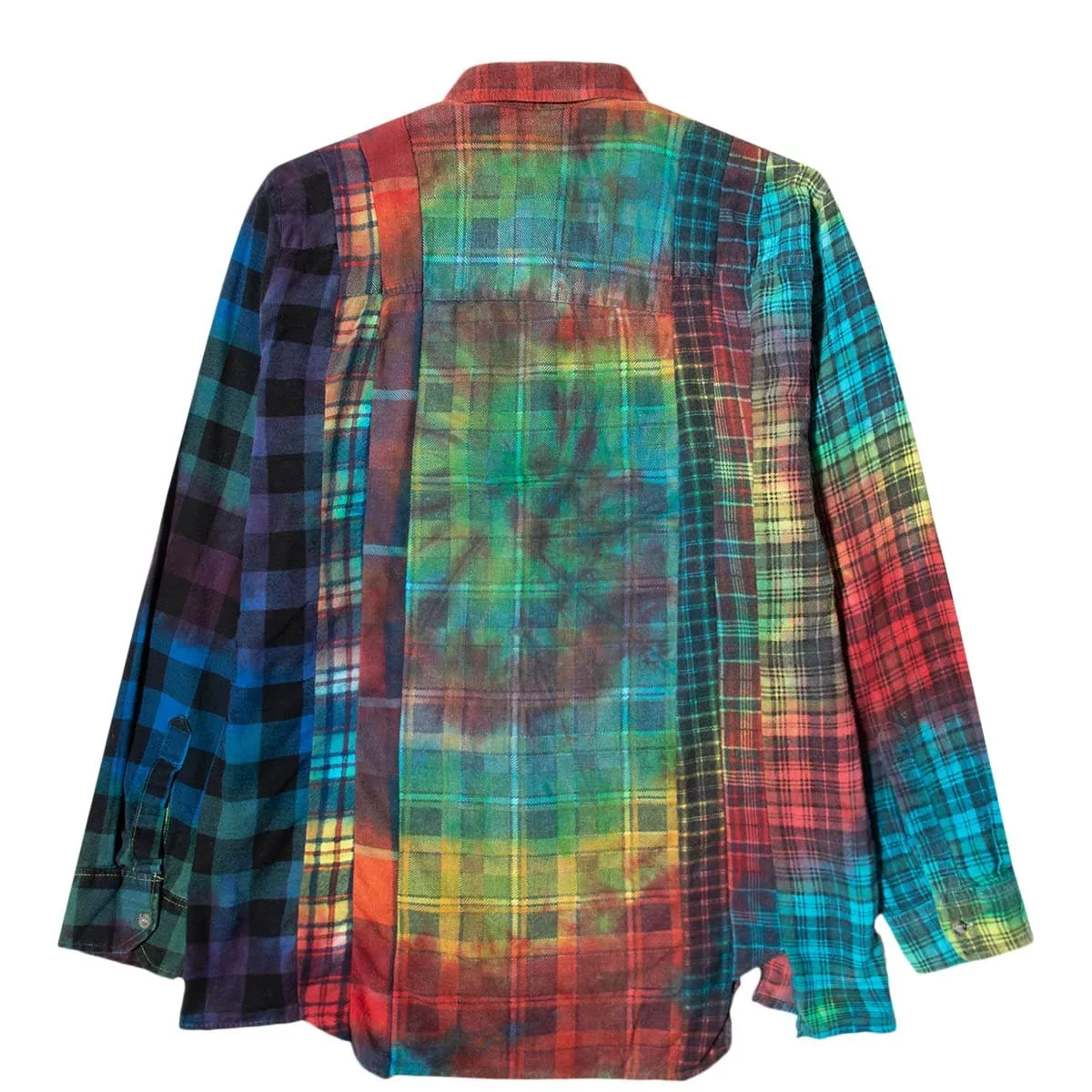 7 CUTS FLANNEL TIE DYE SHIRT FW20 4